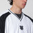 Soccer T-shirt bianca/nera con stampa logo