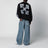 Sweat Motion Arrow Skate en coton noir