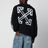 Sweat Motion Arrow Skate en coton noir