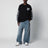 Sweat Motion Arrow Skate en coton noir