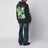 Sweat-shirt noir délavé avec imprimés logo