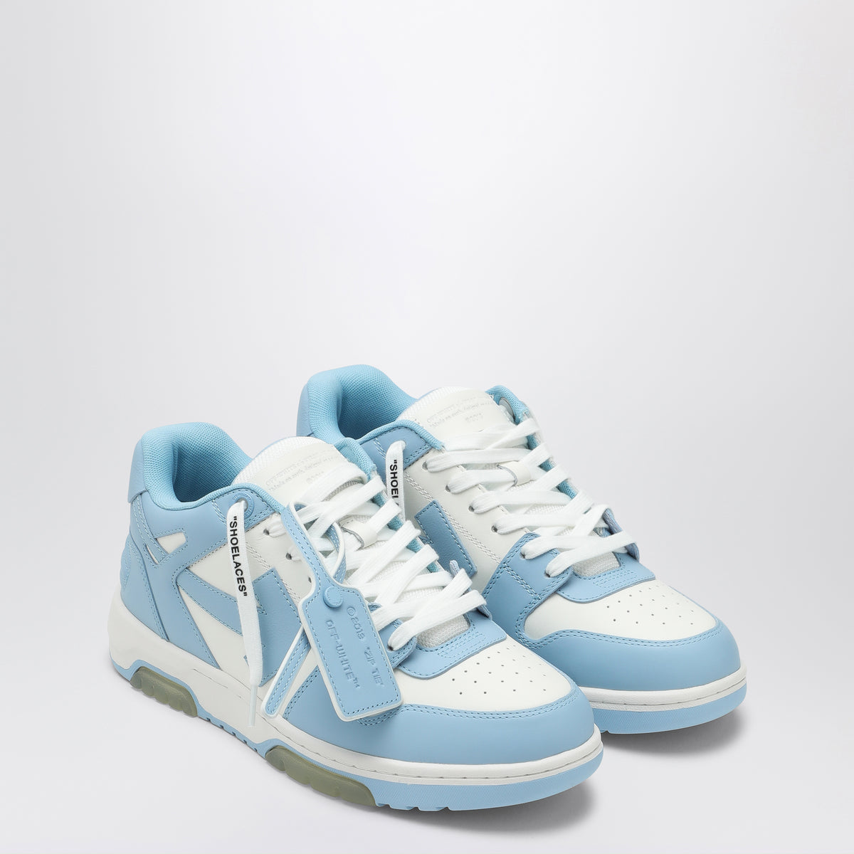White/Light Blue Out Of Office sneakers
