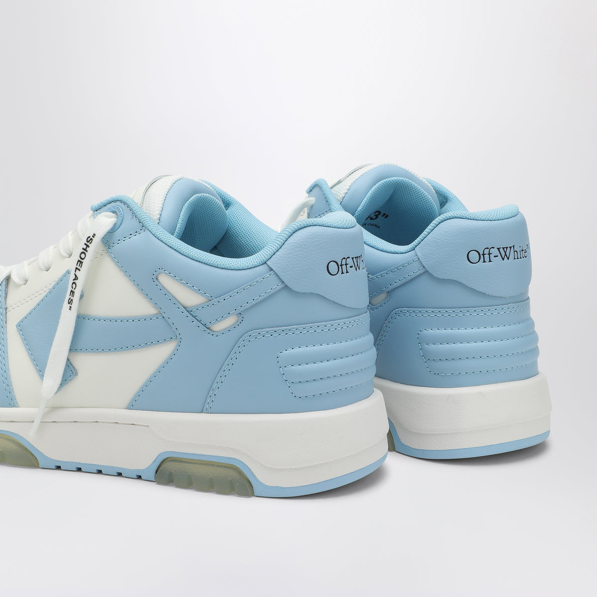 White/Light Blue Out Of Office sneakers