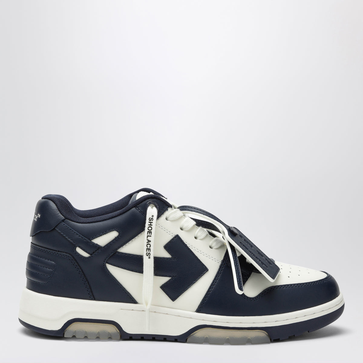 Baskets Out Of Office Petrol Blue en cuir