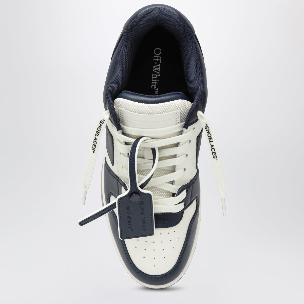 Baskets Out Of Office Petrol Blue en cuir