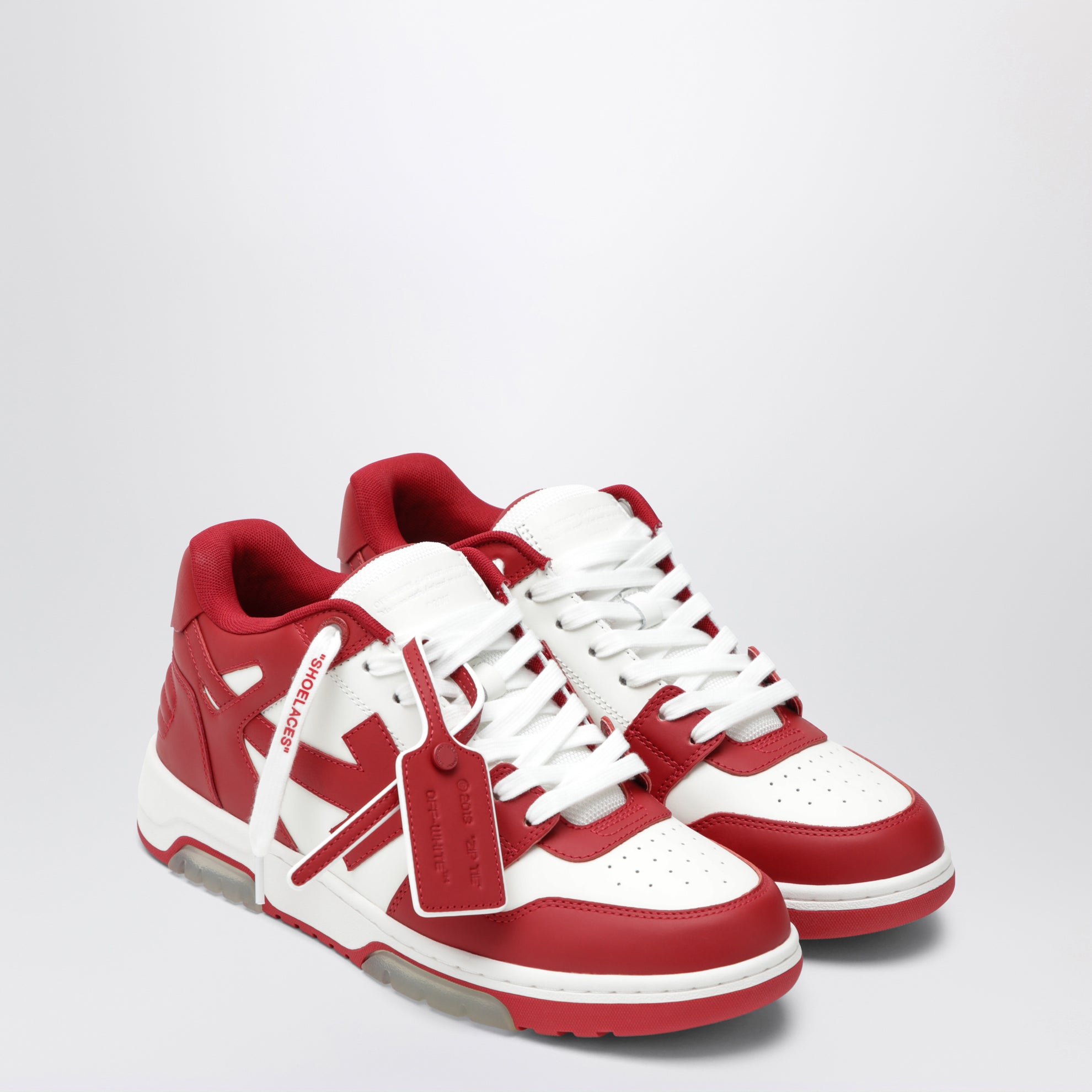 Out Of Office sneakers white / red