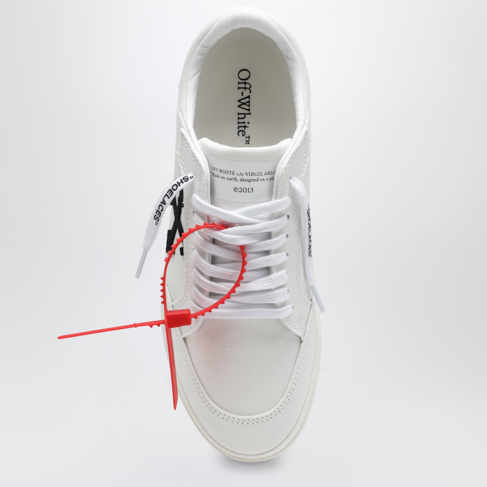Sneakers Vulcanized Low bianche/nere