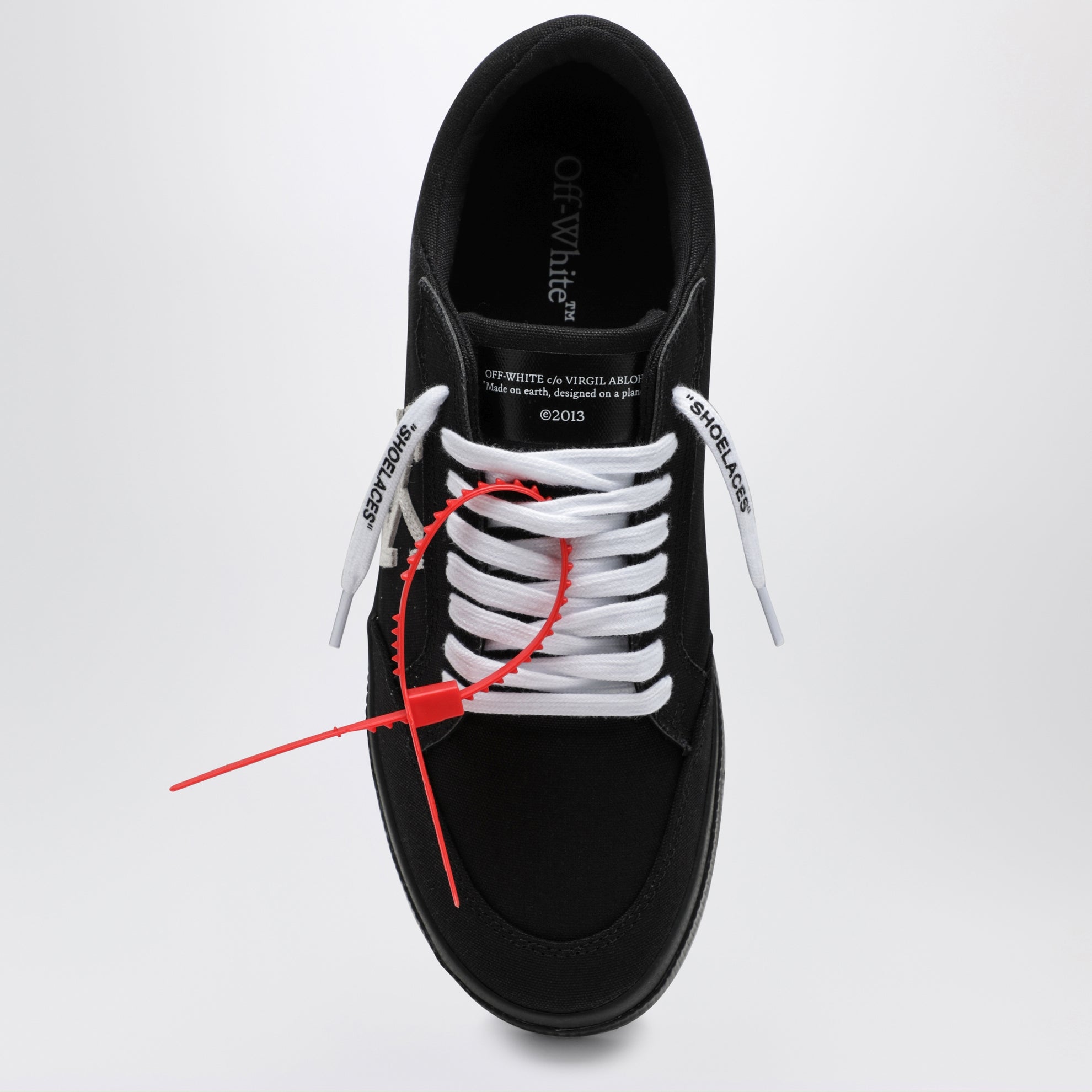 Sneakers Vulcanized Low nere/bianche