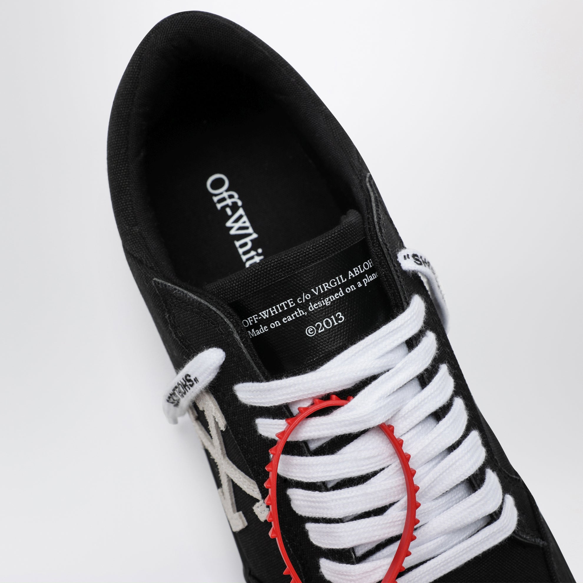 Sneakers Vulcanized Low nere/bianche