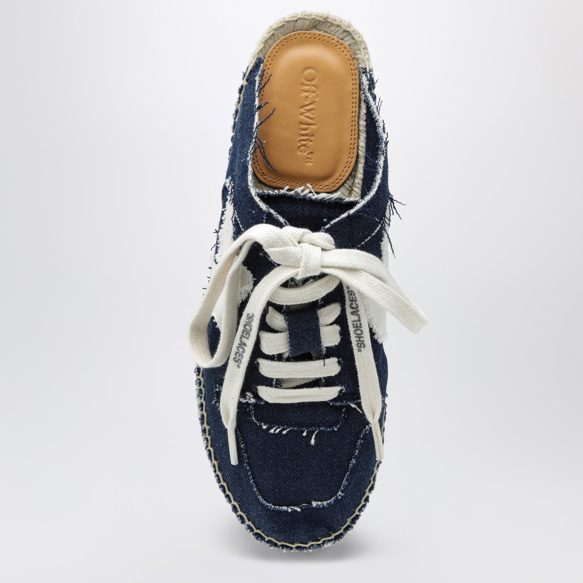 Dark Blue/White Arrow Espadrilles