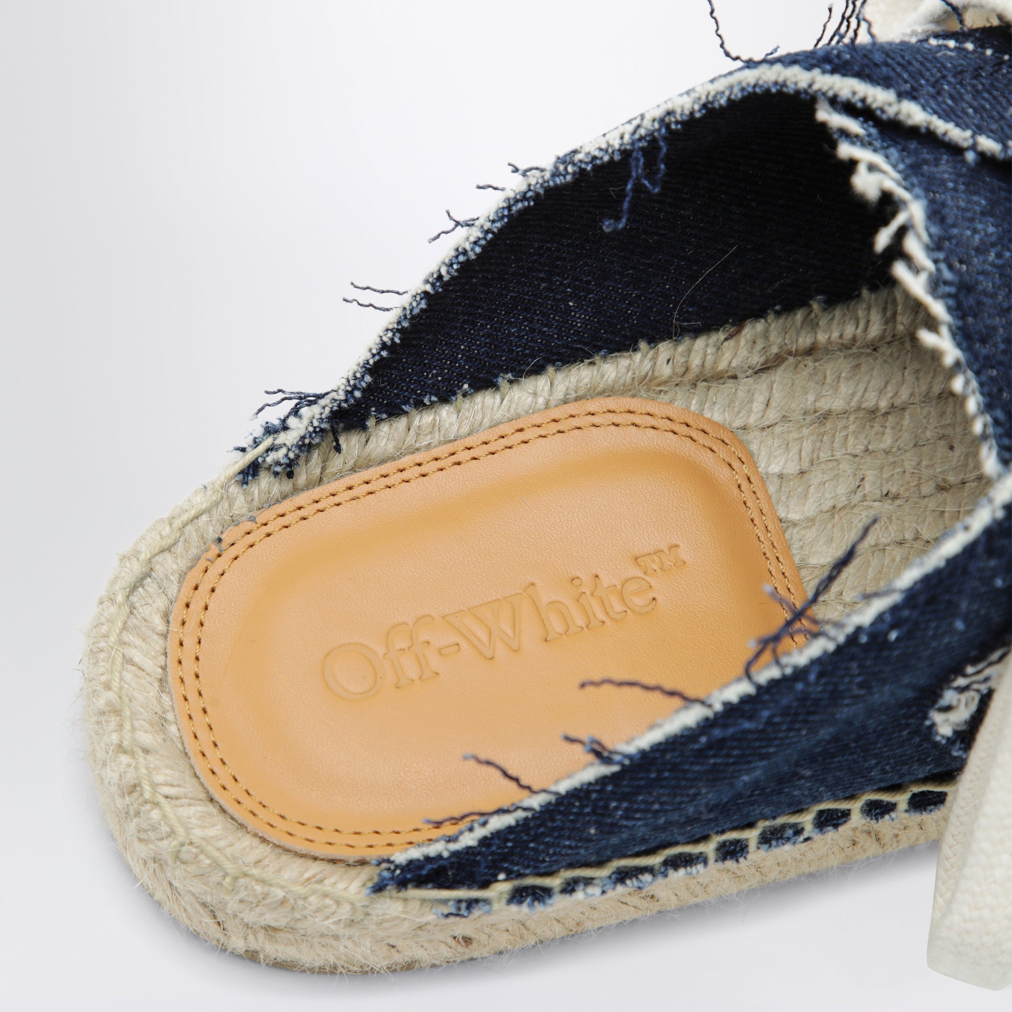 Dark Blue/White Arrow Espadrilles