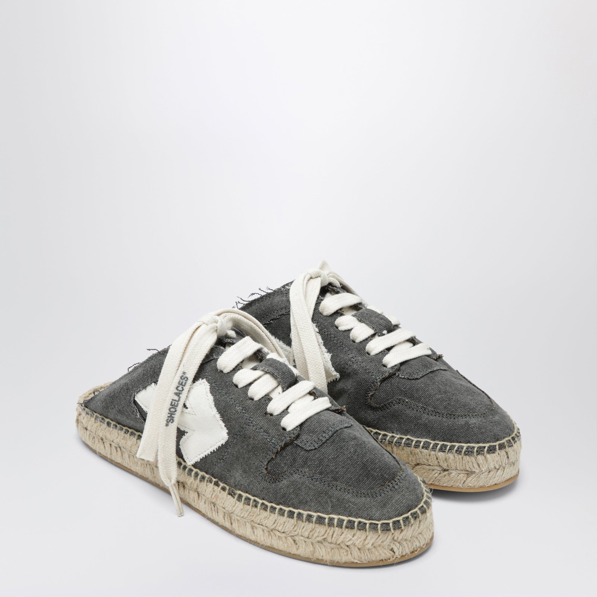 Espadrilles Arrow noires/blanches