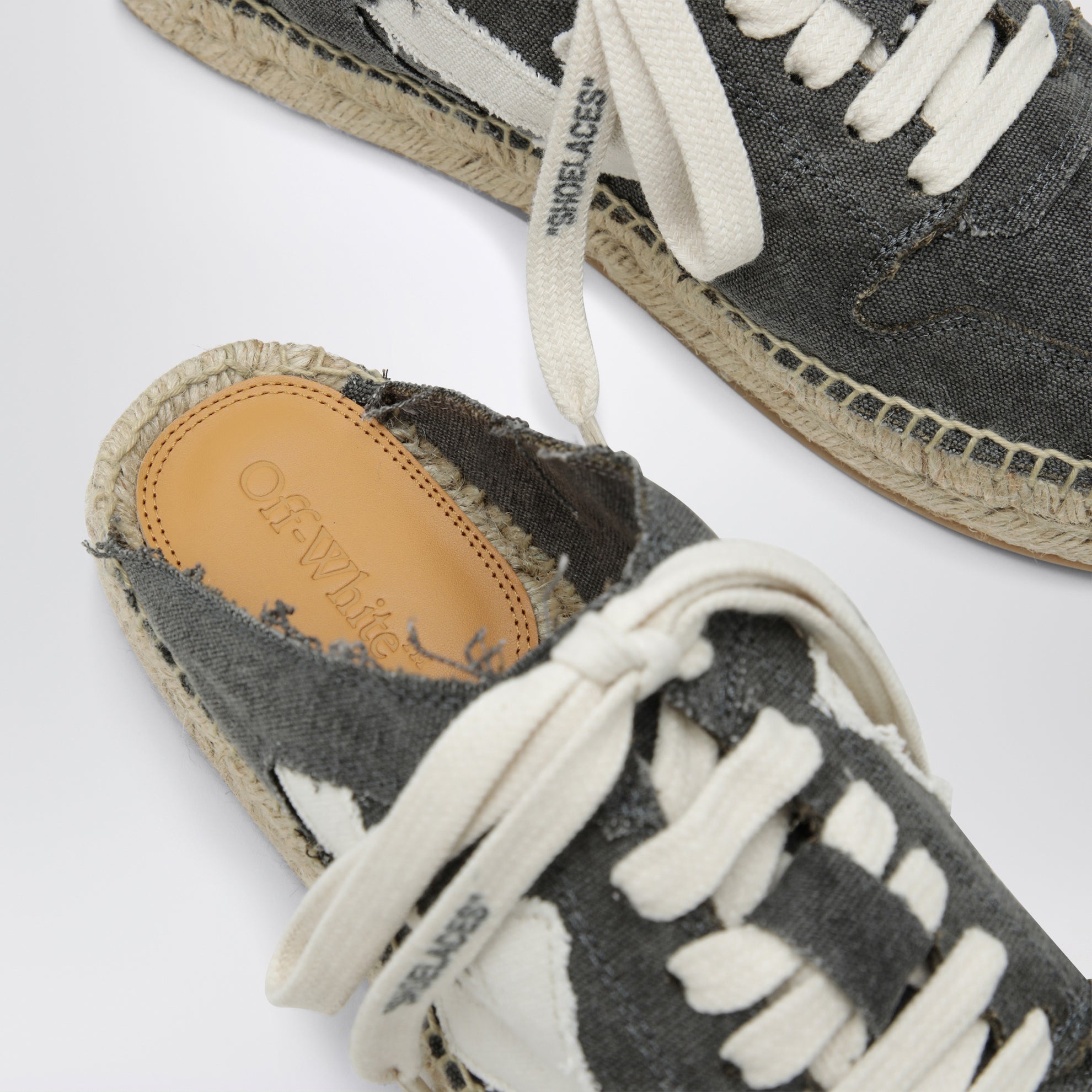 Espadrilles Arrow noires/blanches