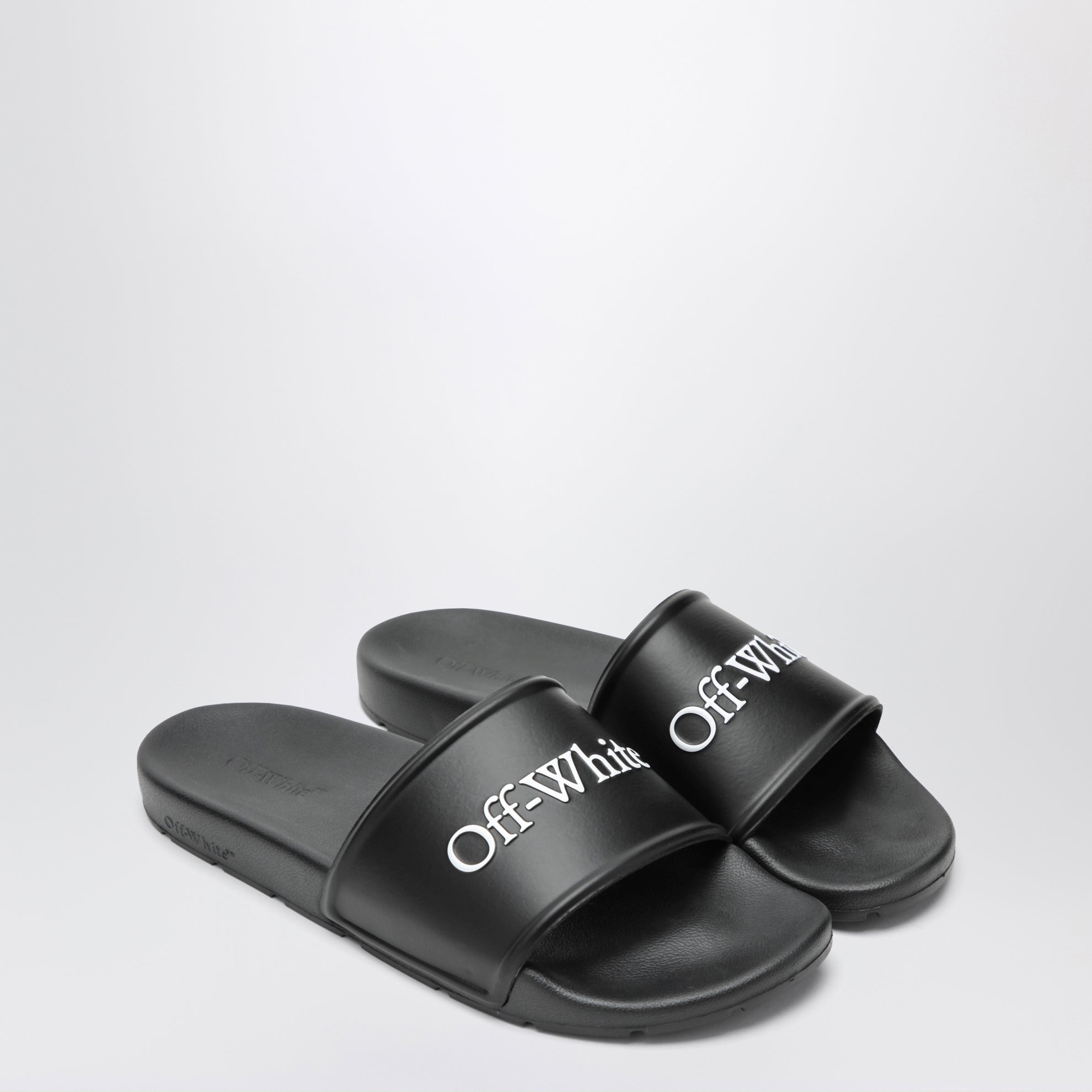 Black Bookish Sliders with logo