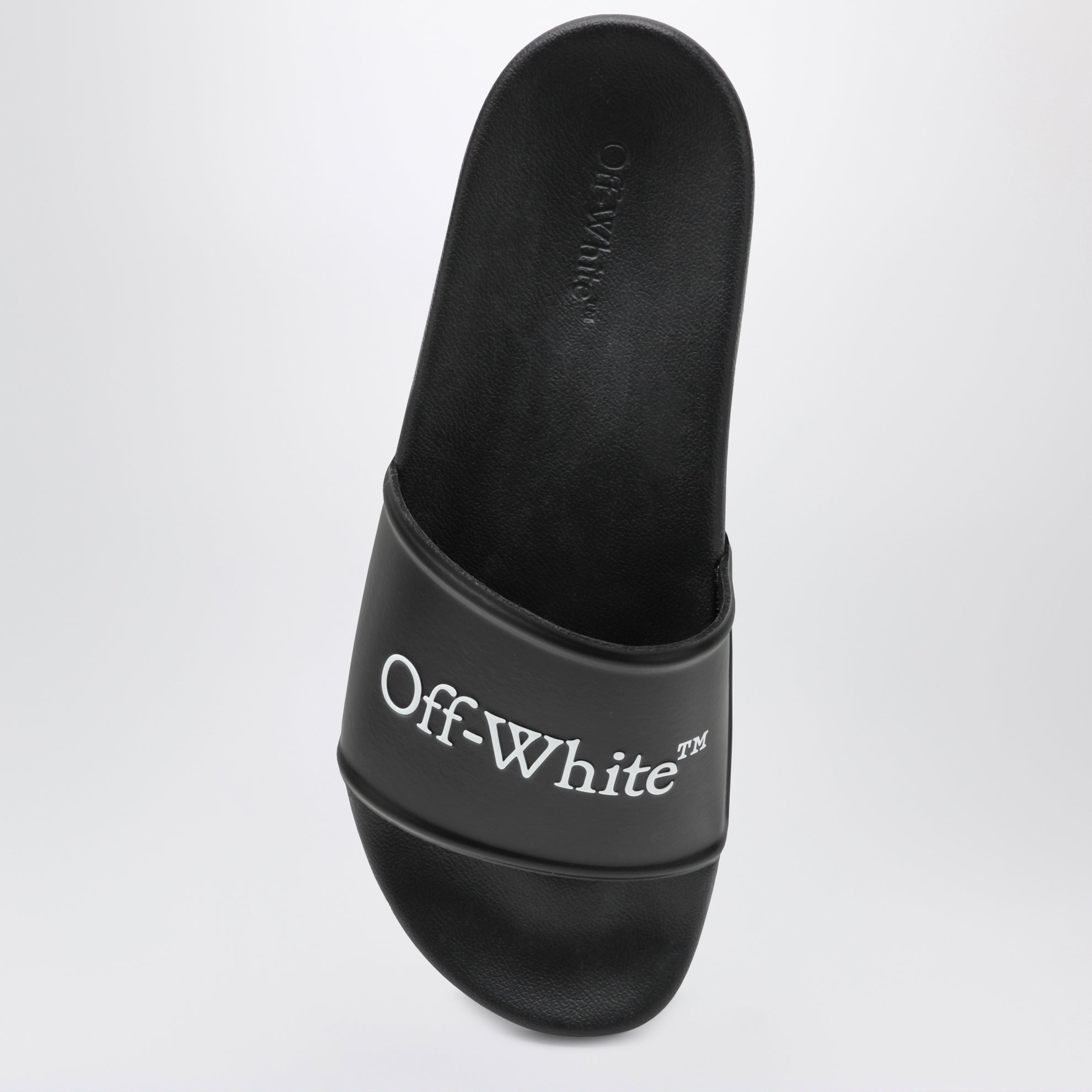 Black Bookish Sliders with logo