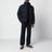 Piumino Tribeca blu navy in cotone e cashmere