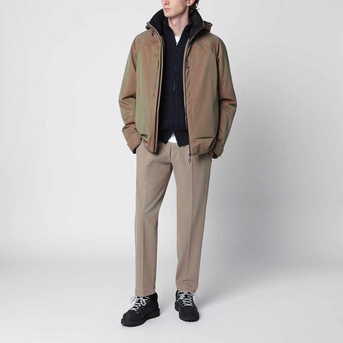 Sand Trace 2.0 ski jacket in technical wool