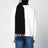 Black wool and cahsmere scarf