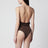 Costume da bagno Cabana marrone con volant