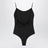 Maillot de bain Cabana noir à volants