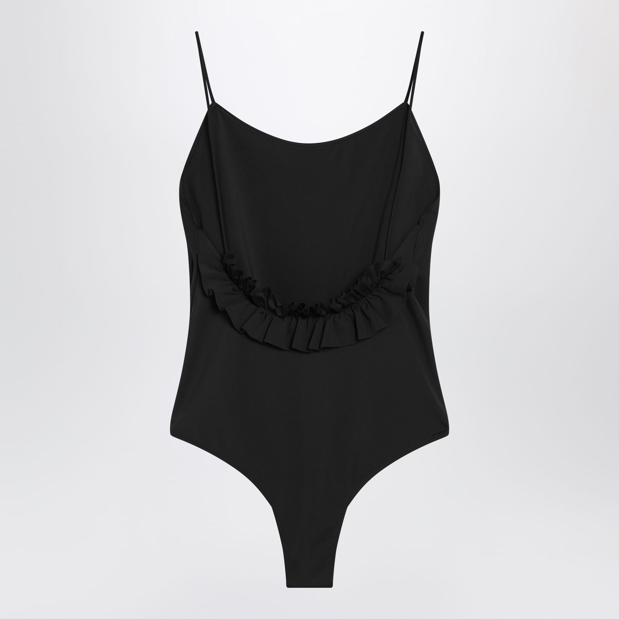 Maillot de bain Cabana noir à volants