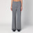 Pantalone ampio grigio in lana