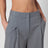 Pantalone ampio grigio in lana