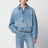 Blue de-Nîmes Canevas jacket in cotton denim