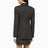 Grey single-breasted pinstripe jacket in wool blend