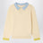 Polo Mae in cotone e cashmere écru