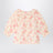 Écru Dolci blouse with cherry print