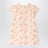 Sidwell dress in ecru with print in organic cotton