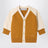 Cardigan Marin in cotone e cashmere ocra
