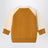 Cardigan Marin in cotone e cashmere ocra