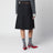 Jupe gris ardoise en laine double