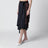 Gonna patchwork in faille blu