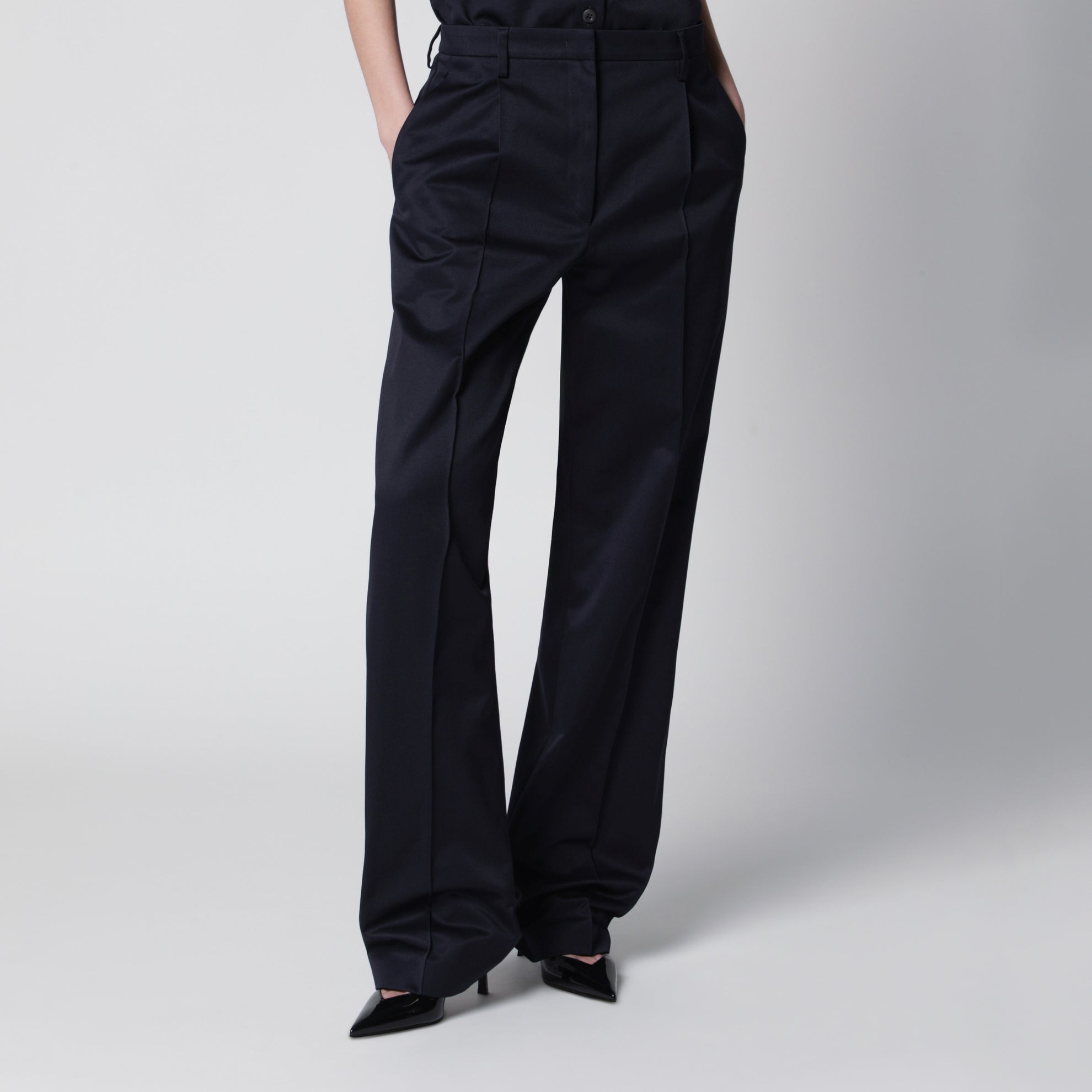 Chinohose in Navyblau