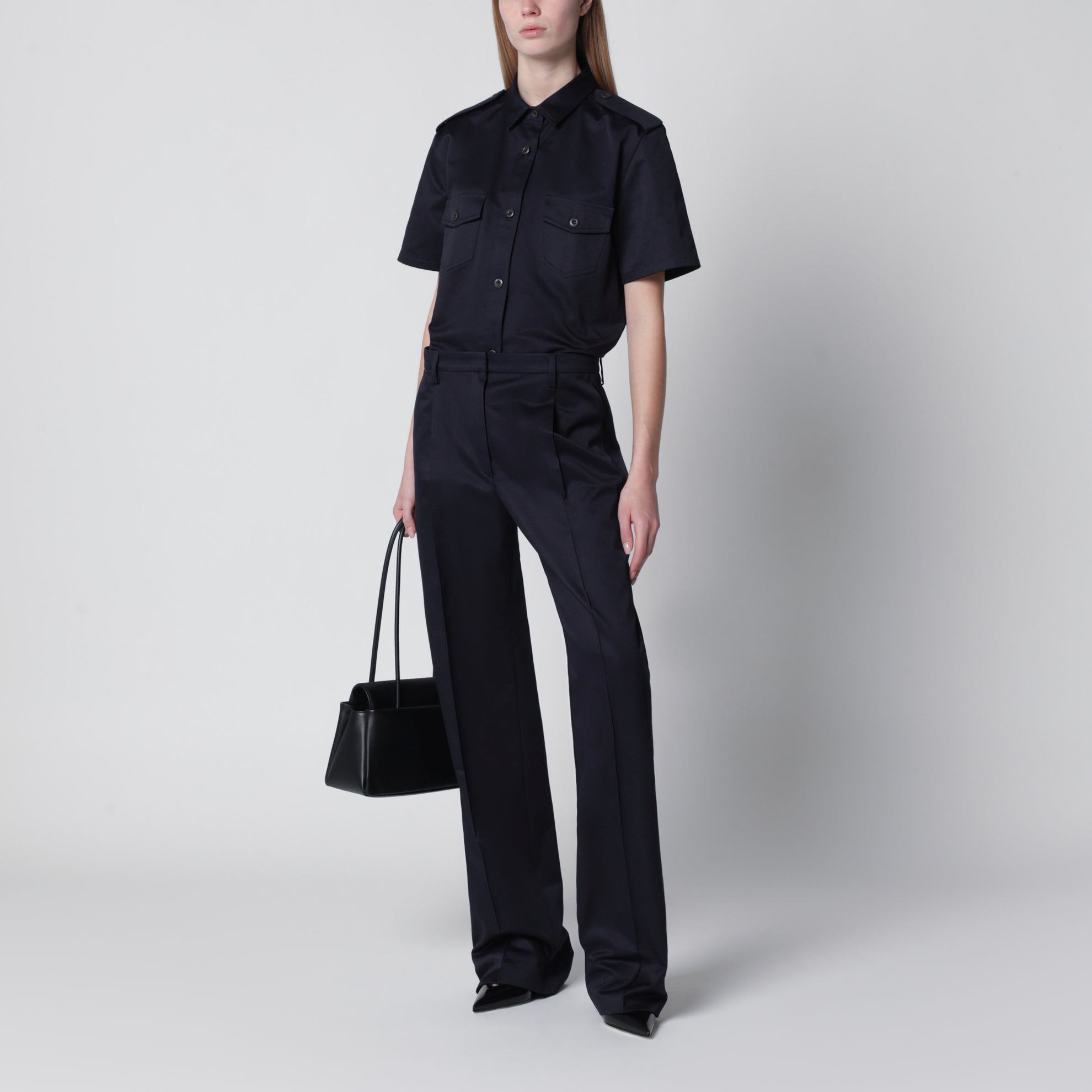 Chinohose in Navyblau