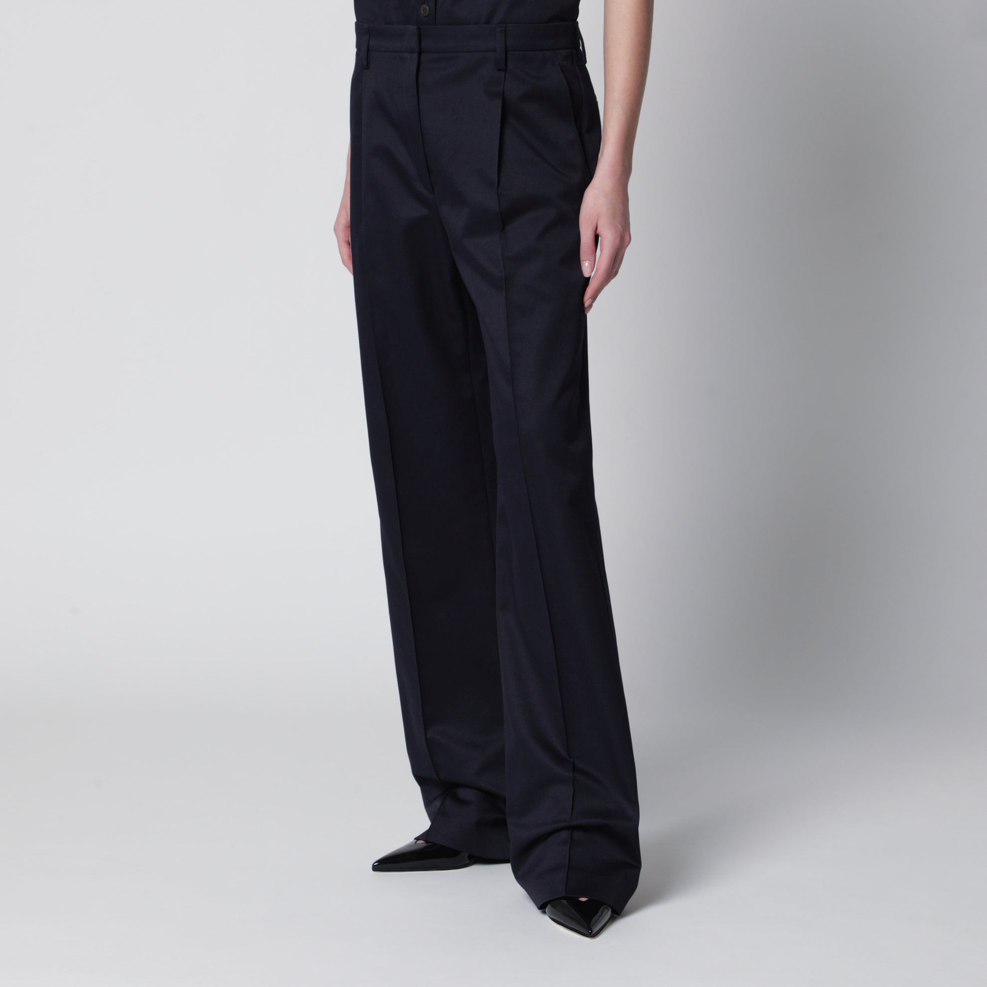 Chinohose in Navyblau