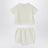 White milk set in organic cotton