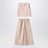 Completo rosa cipria a righe