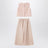 Completo rosa cipria a righe
