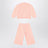 Costume couleur abricot en molleton de coton