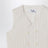 Gilet croisé en coton rayé