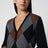 Blauer Kaschmir-Cardigan mit Argyle-Muster