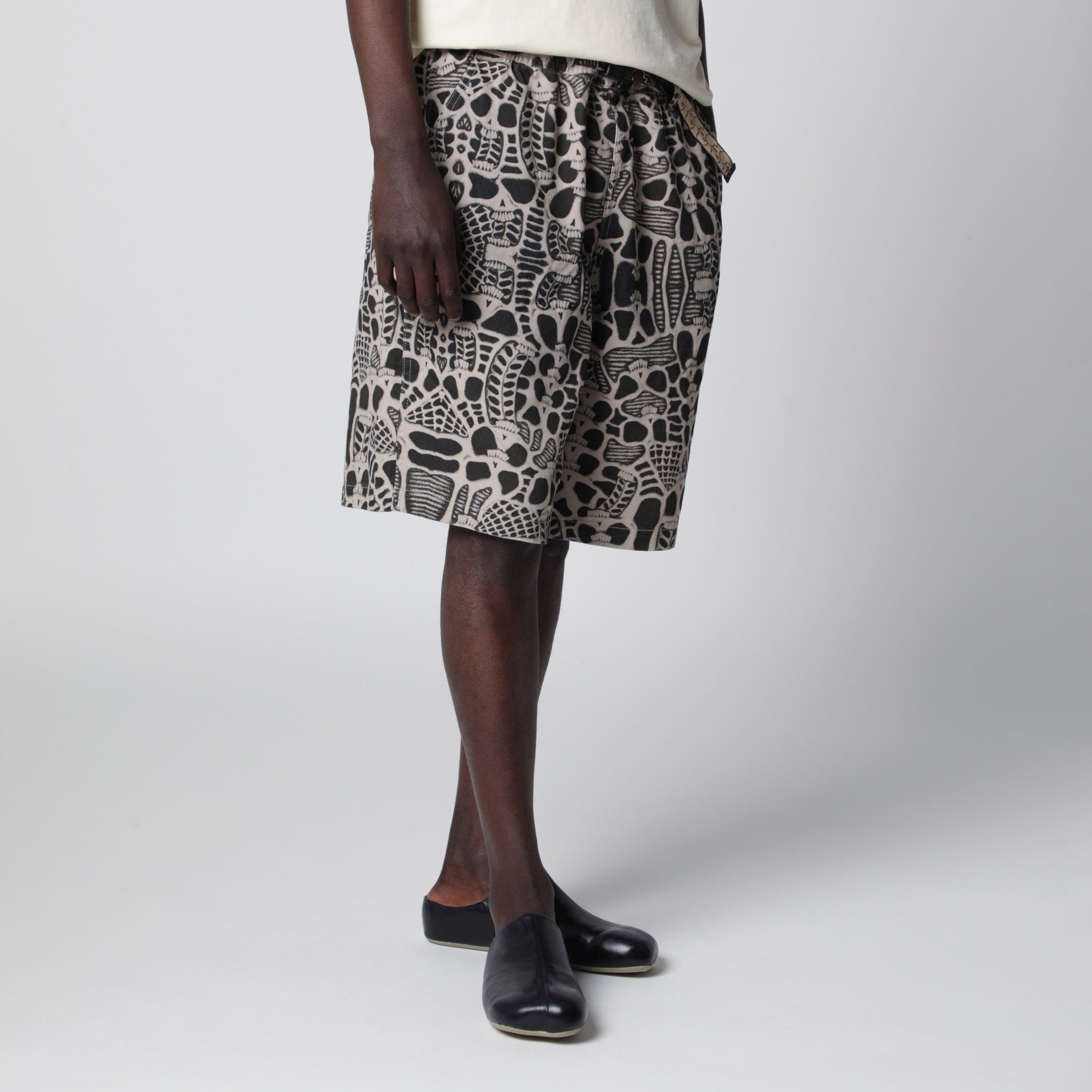 Skull Climber cotton shorts