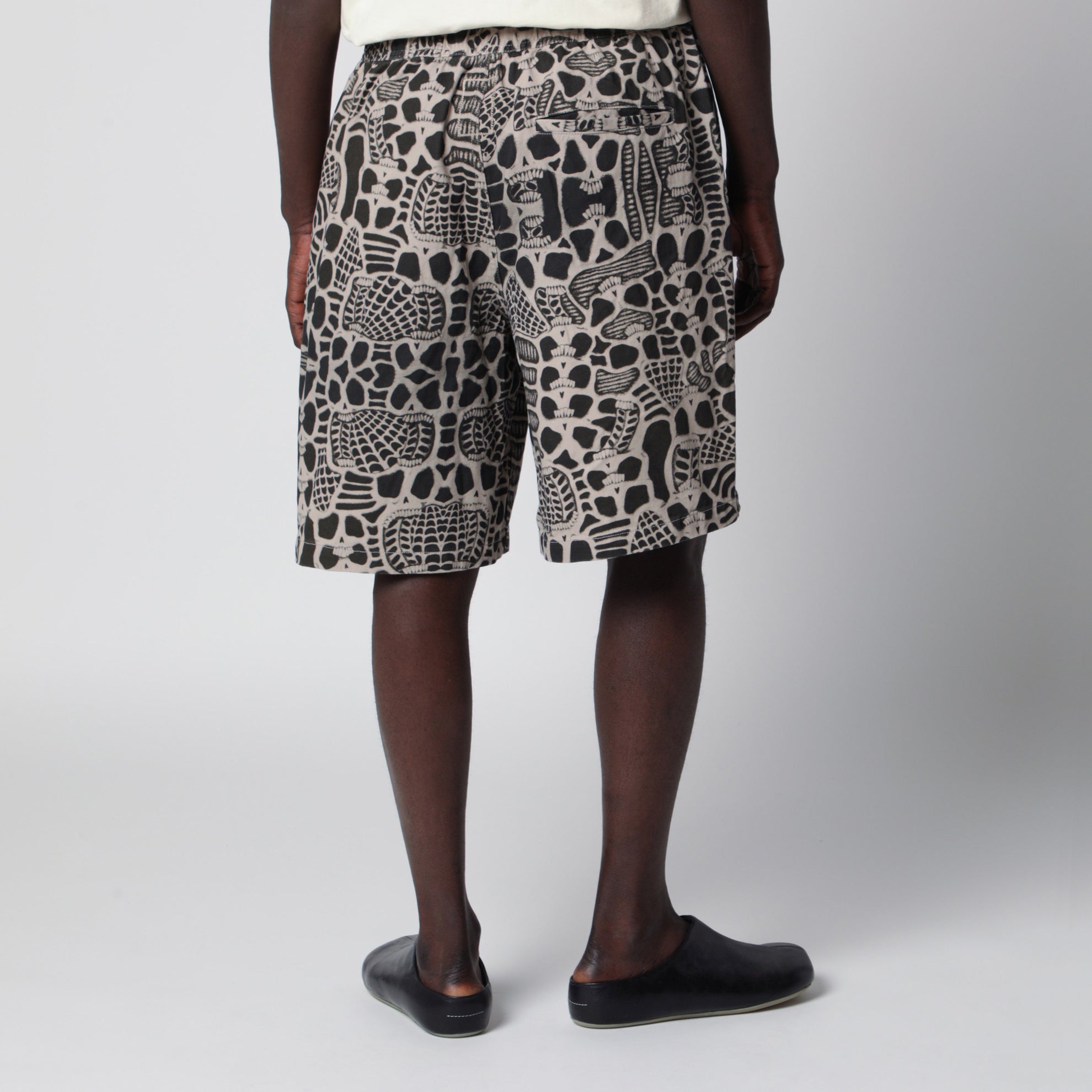 Skull Climber cotton shorts