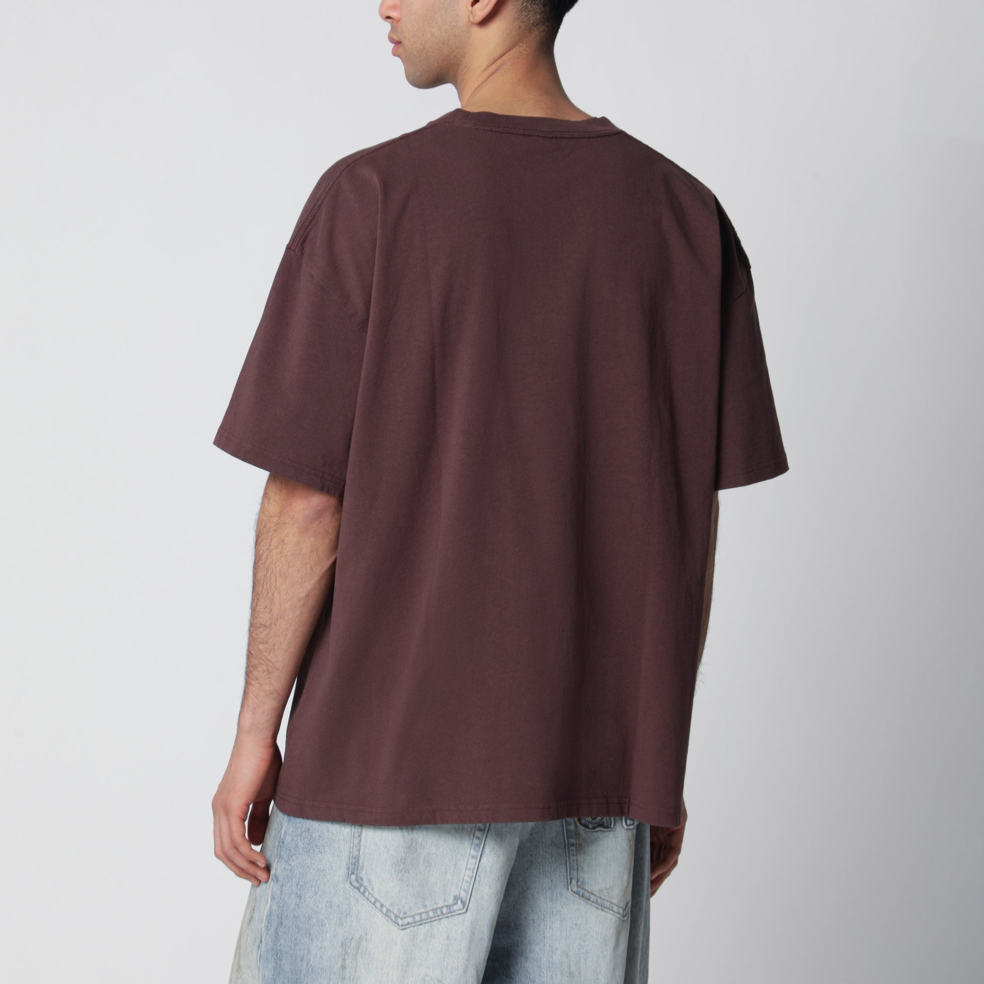 Cotton T-shirt with logo print