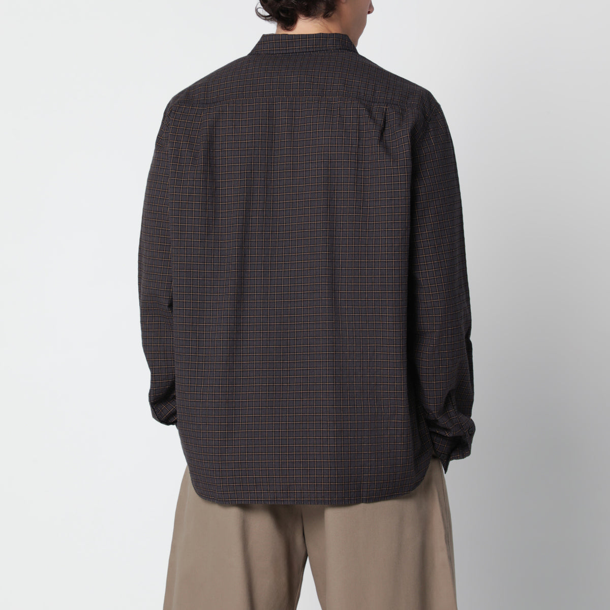 Camicia con motivo a quadretti in cotone