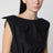 Asymmetric Antracite Re-Wool dress